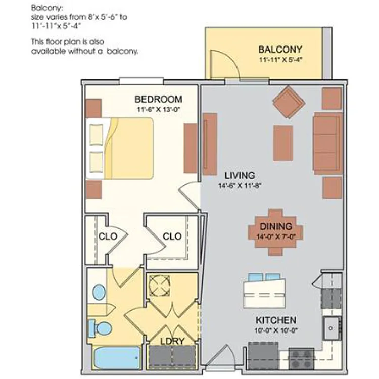 Floor plan Crystal