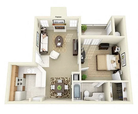 Floor plan Tanglewood LP