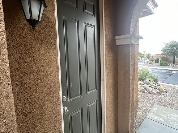 Private entrance.