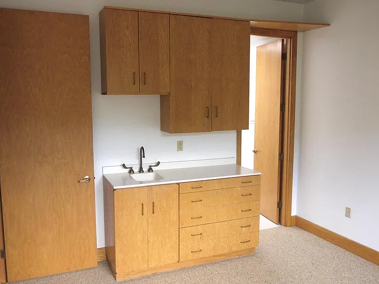 Master bedroom, built in storage