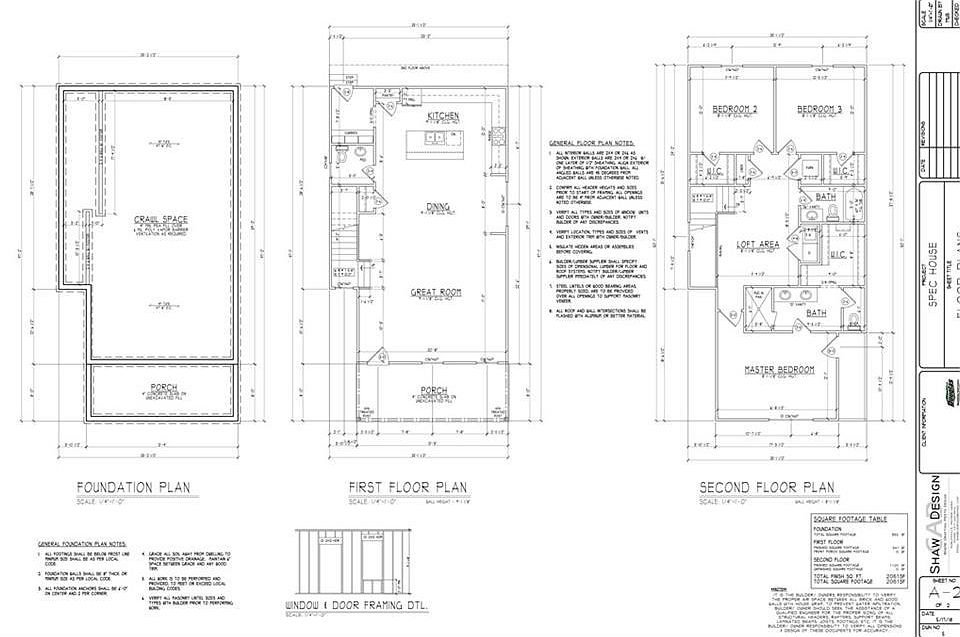 Proposed floor plan. Buyer can make changes to floor plan and pick their interior finish options.