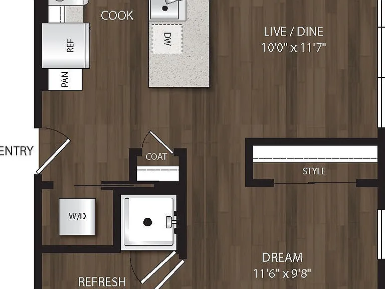 S2.1 floor plan The Dylan