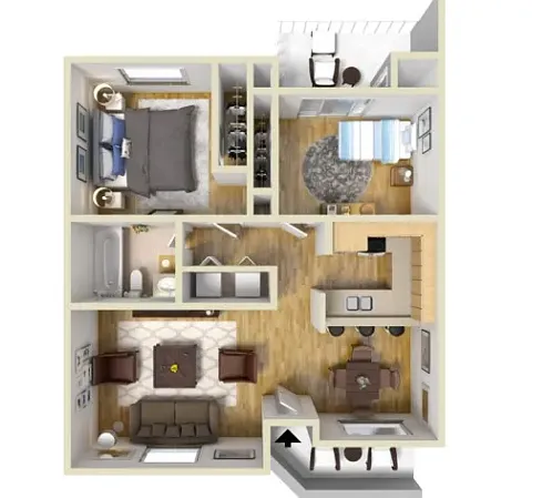 Floor plan 2X1