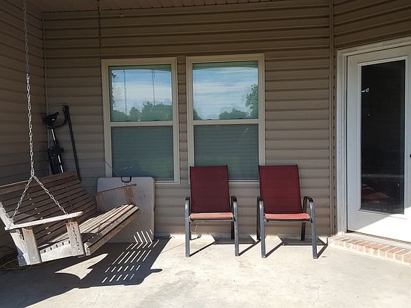 Back covered porch