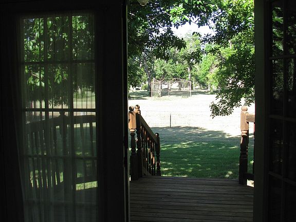 Dining French Door View