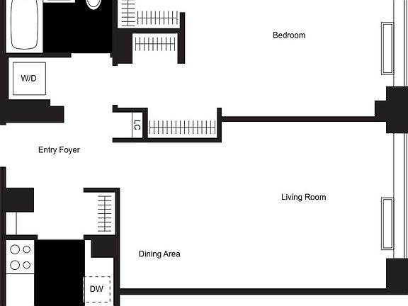 2nd image of 180 W 20th St APT 7V