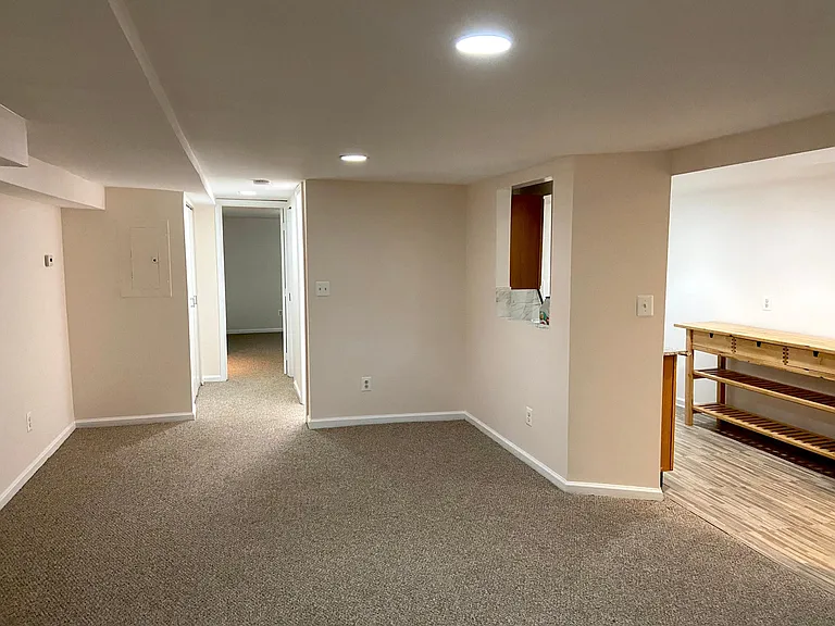 View in Living room looking to the bedroom