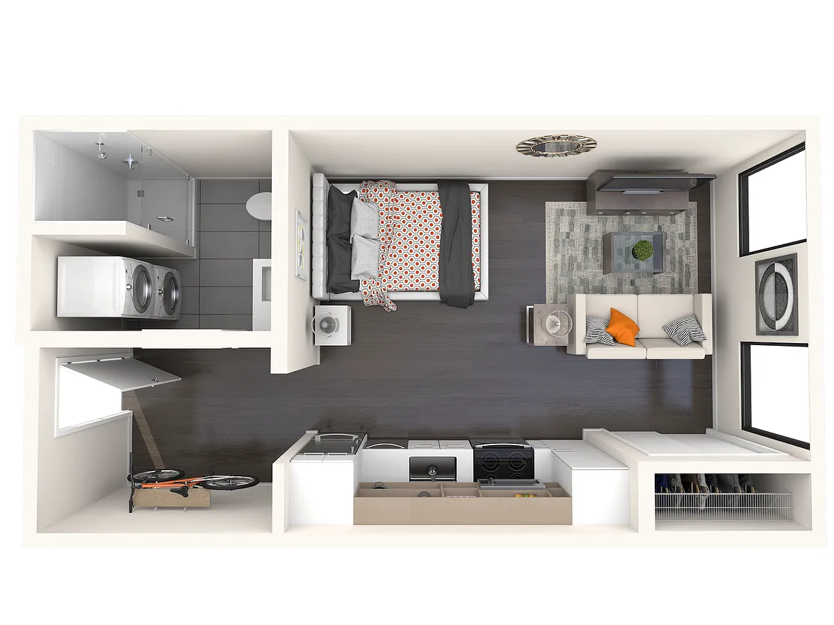 Floor plan B04A