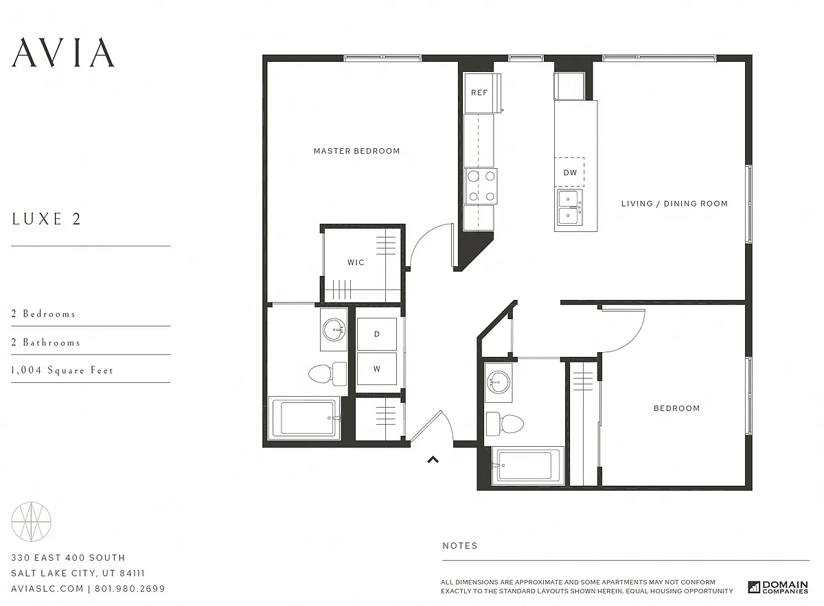 Floor plan Luxe 2