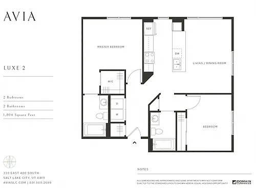 Floor plan Luxe 2