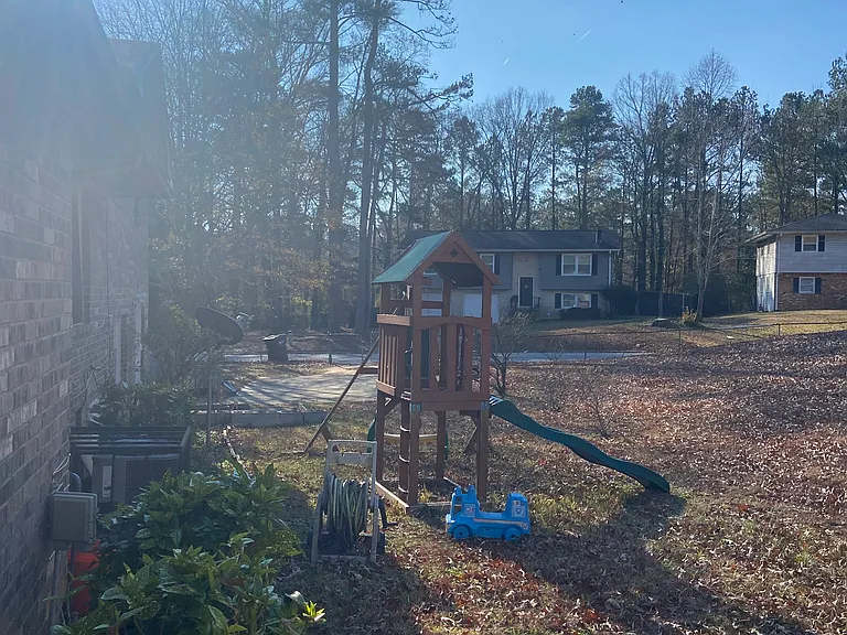 Playground back of house new