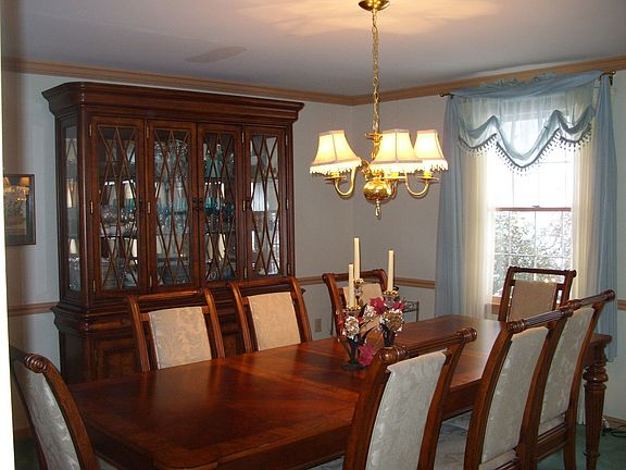 Bring your oversized furniture because the 14 X 13 diningroom is large enough!
