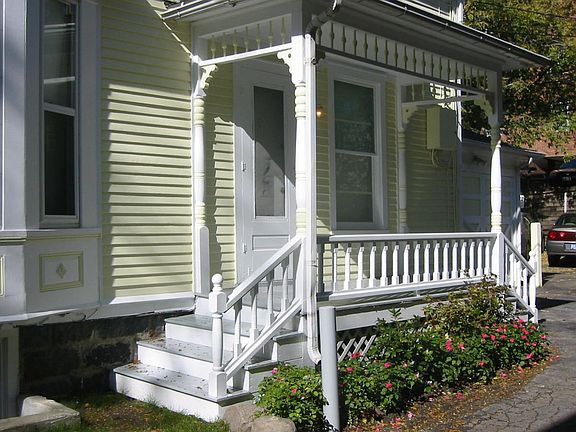 Side entrance