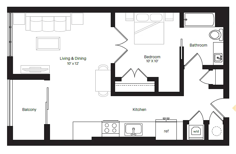 Floor plan A6 318 Collection