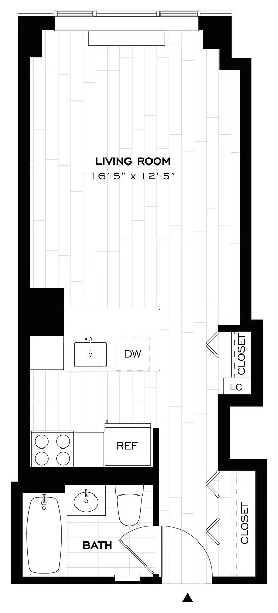 Floor plan Studio-S09