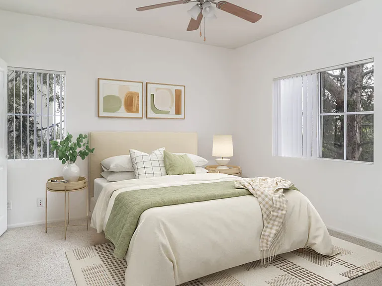 Carpeted Bedroom