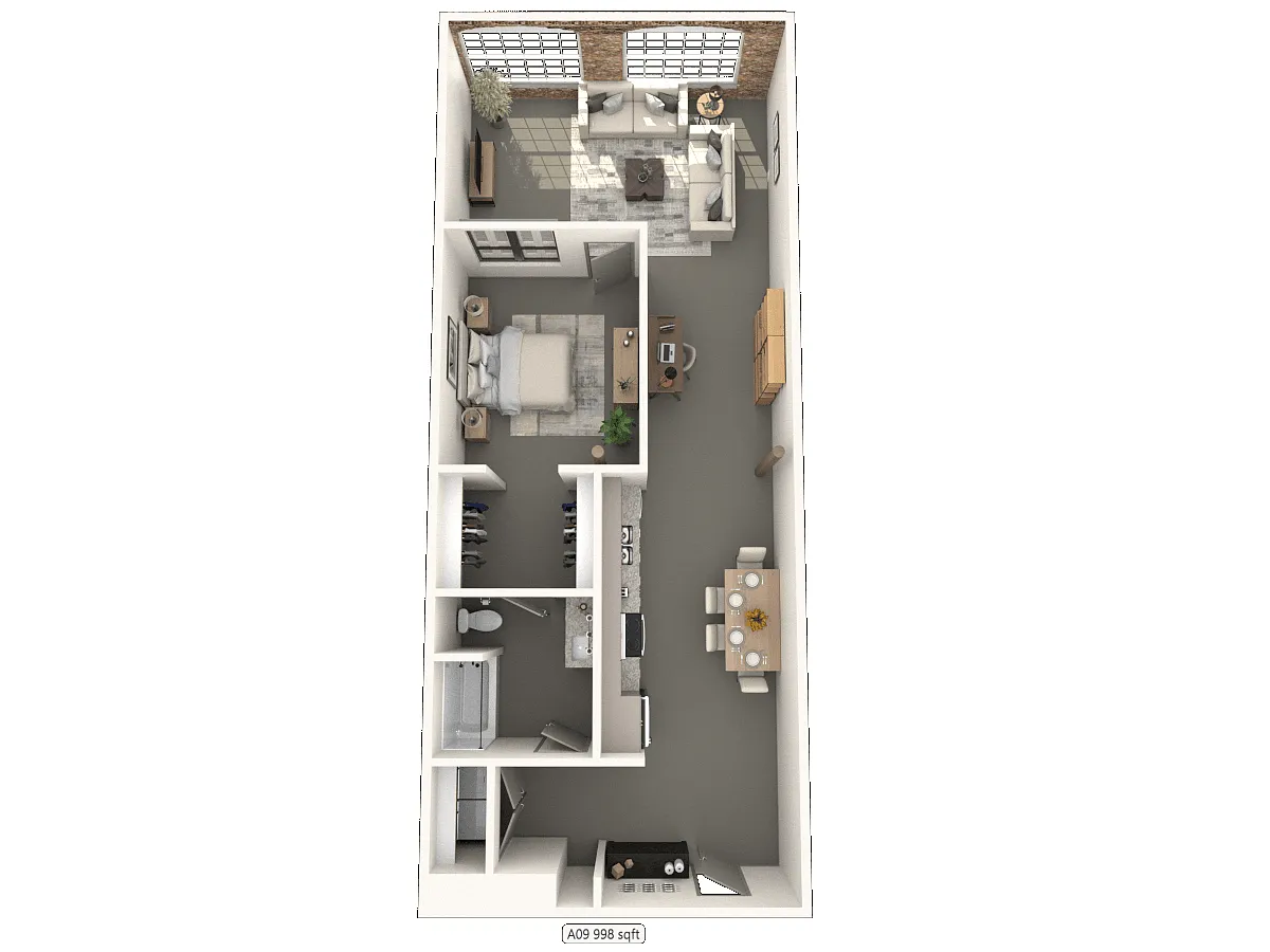 Floor plan A09