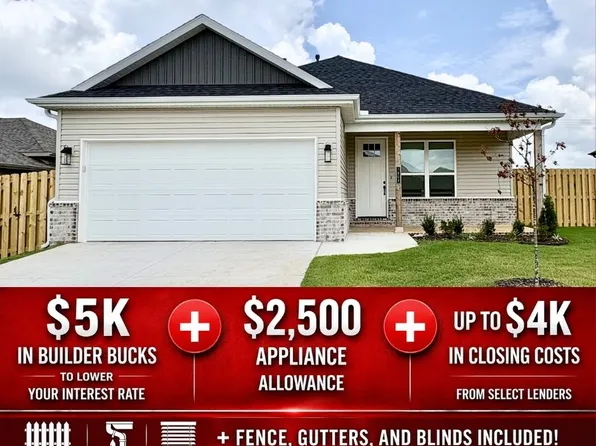 1808 Bugg St, Pea Ridge, AR 72751
