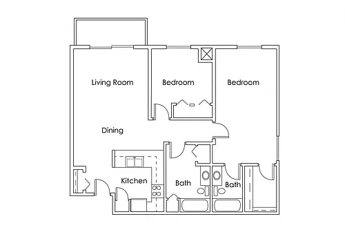 Floor plan B7