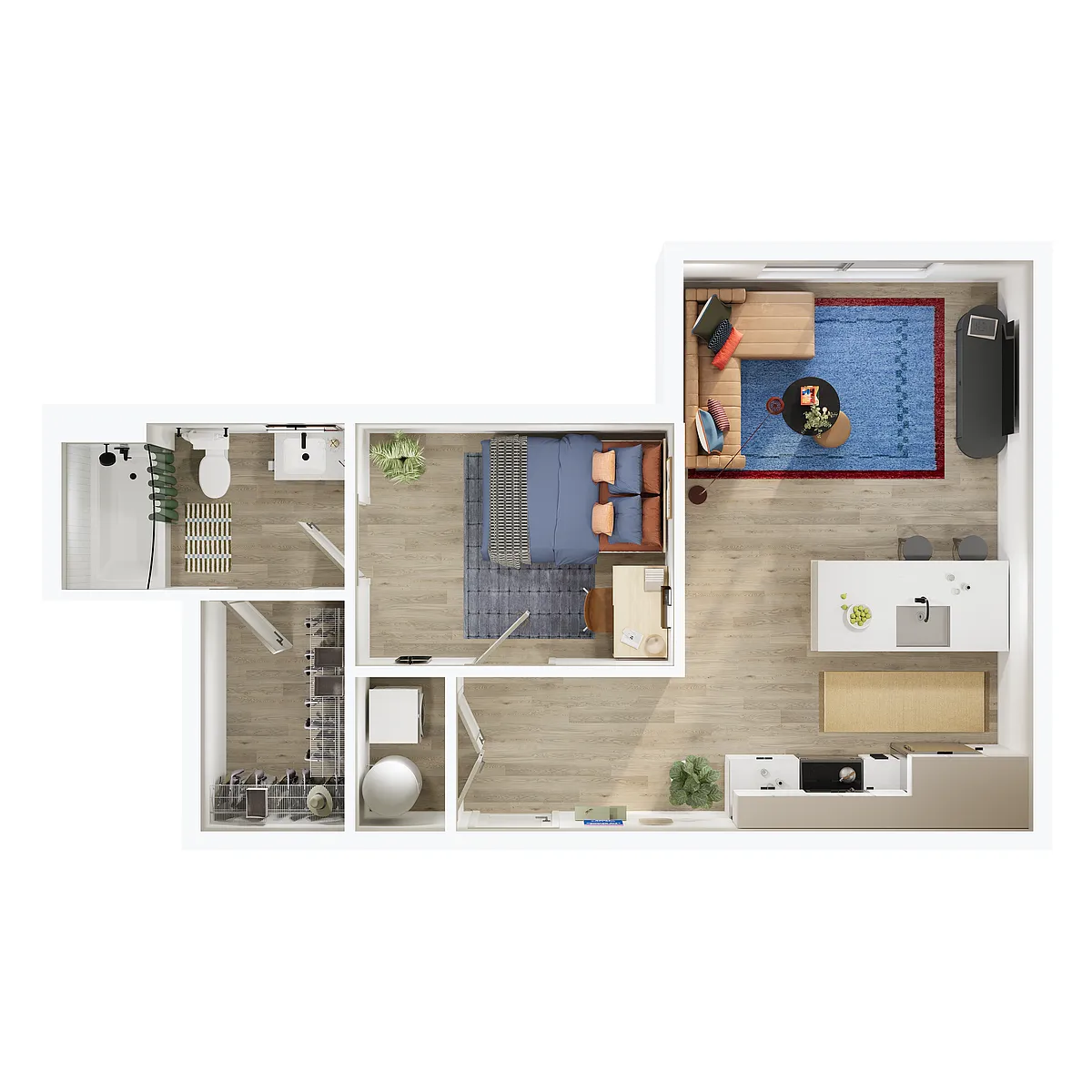 Floor plan B2