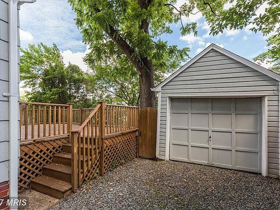 Garage and Deck