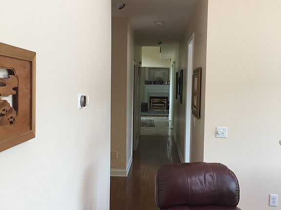 Hallway length of house