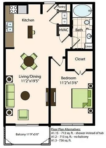 Floor plan A11
