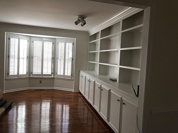 View from the dinning room of the front office, sitting room, or library. Can't you just see your Christmas Tree in front of the windows in the space?