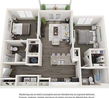2nd image of 4925 Collins Rd APT 7307