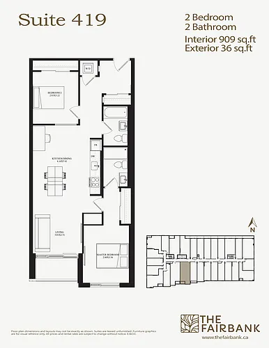 Floor plan 419