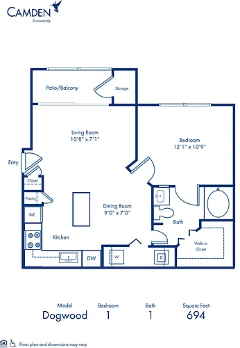 Floor plan Dogwood