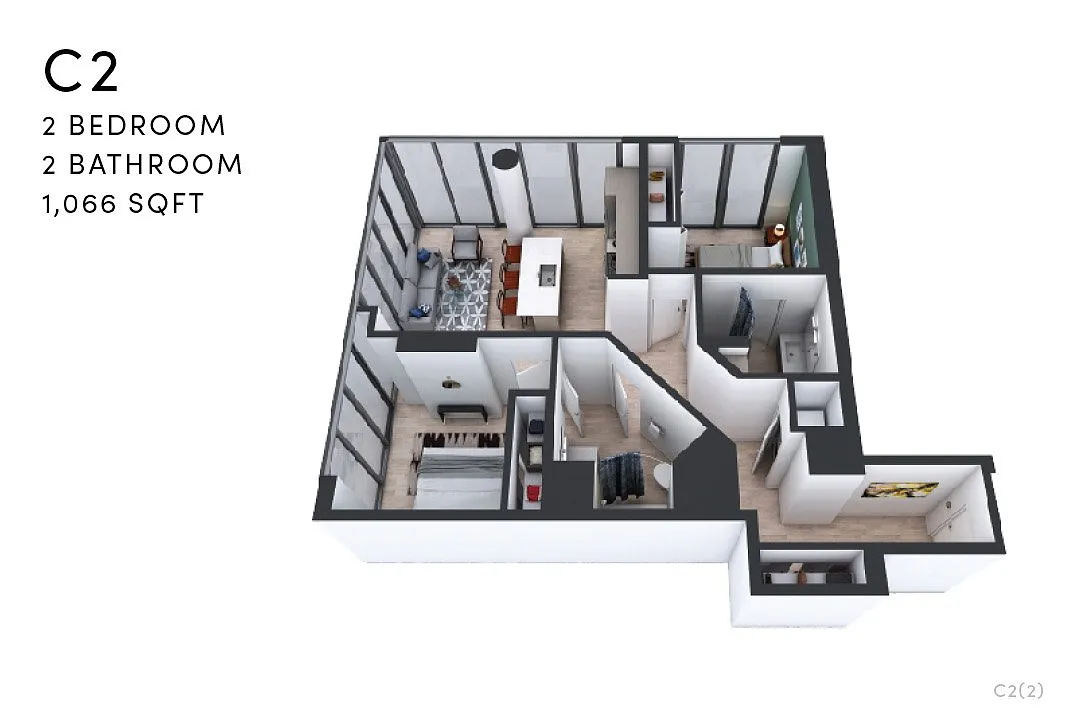Floor plan Alina C2