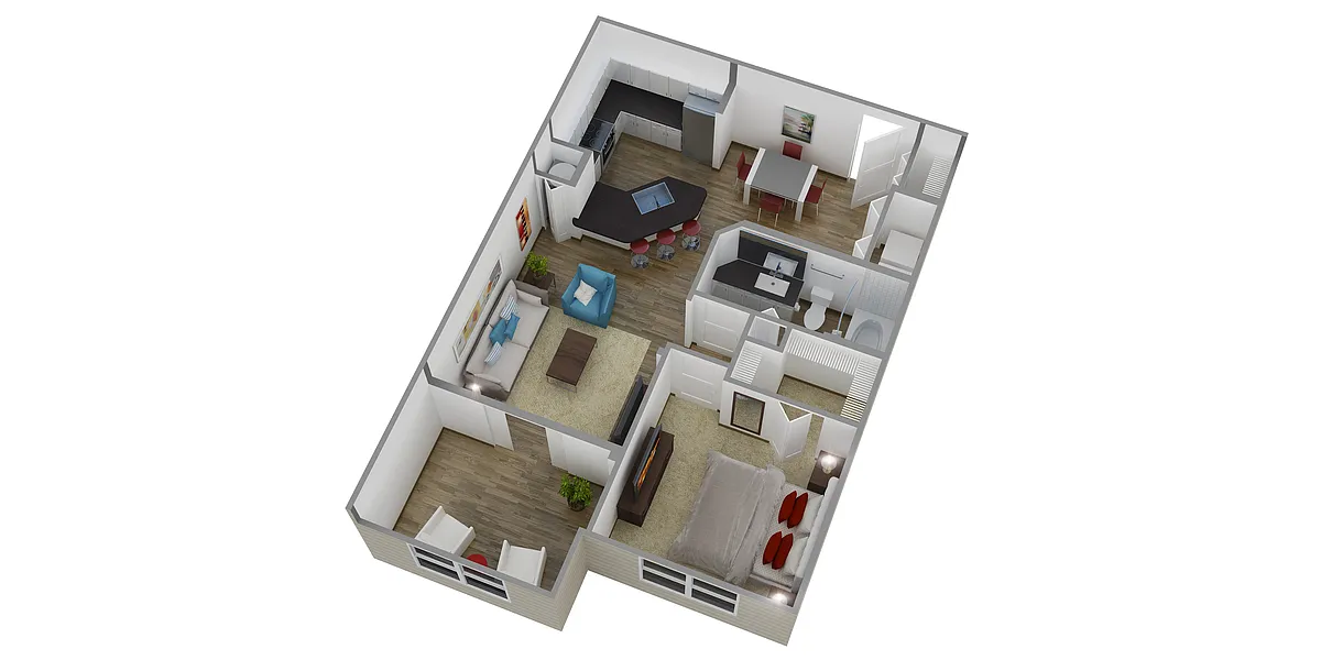 Floor plan 1A