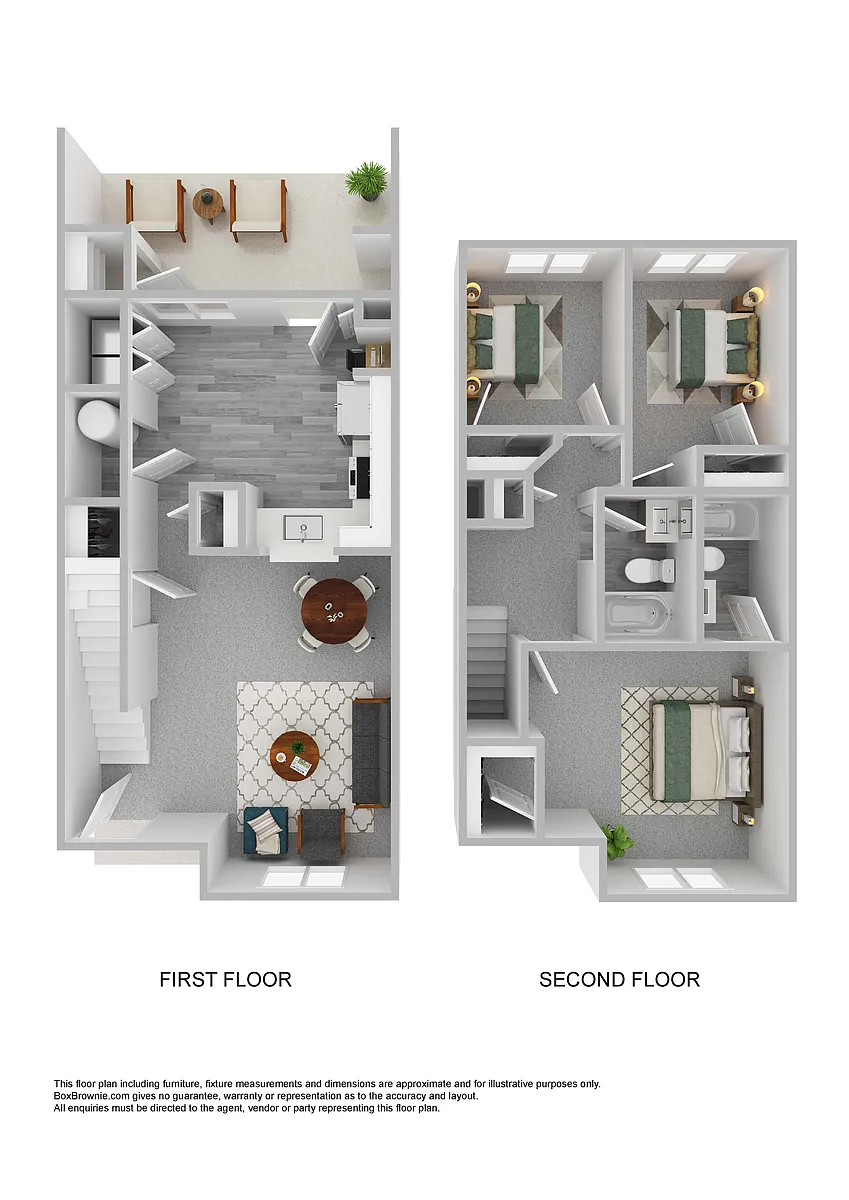 Floor plan 3 Bedroom 2 Bathroom