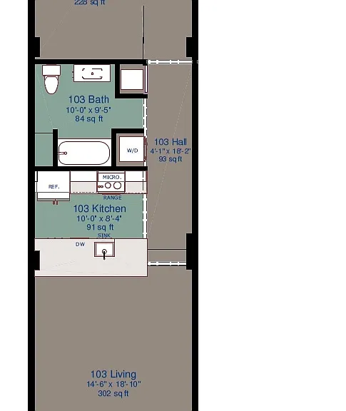 CASE 103 Floorplan