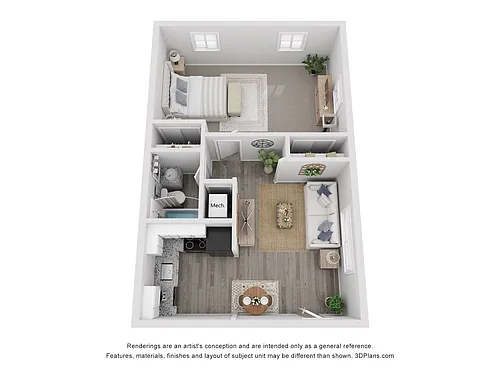 Floor plan Chateau Gold
