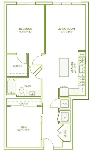 Floor plan A23D