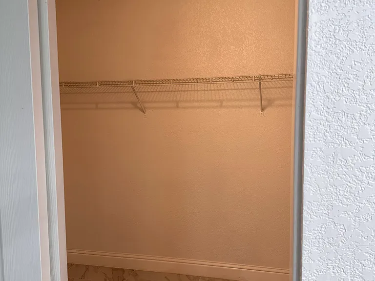 Primary walk-in closet
