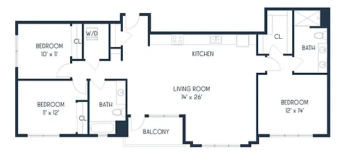 Floor plan D3