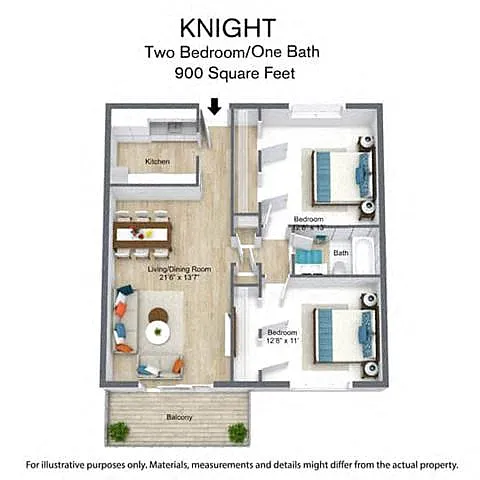 Floor plan Knight
