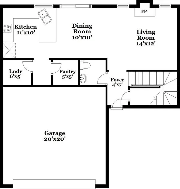 3 bed, 2.5 bath, 1529 sqft, $2,150 — Photo 2