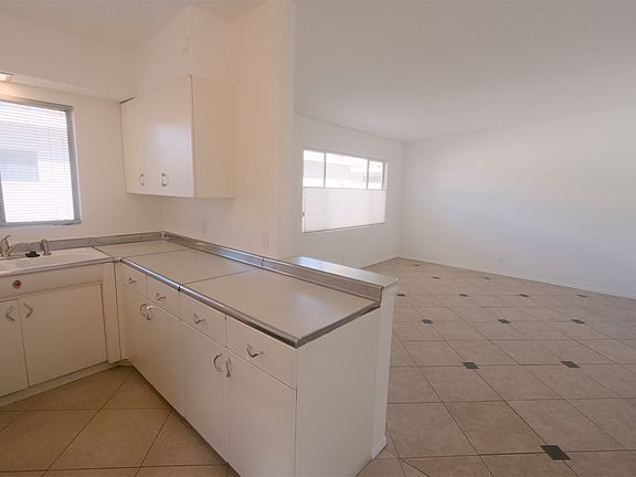 Kitchen and living room view