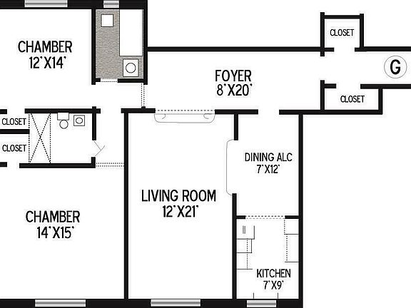 2nd image of 250 W 24th St APT 2GE