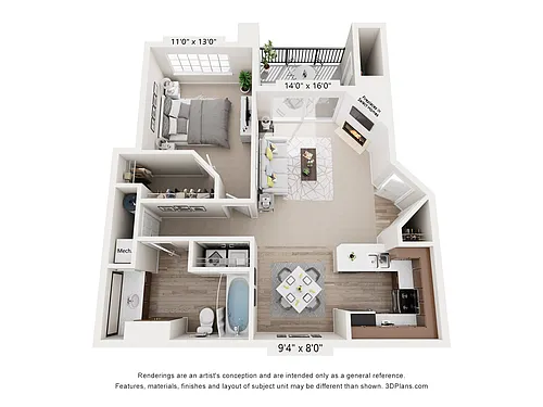 Floor plan Panda Bear