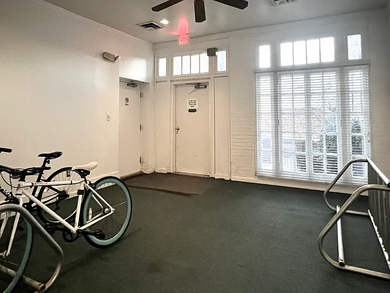 Bike storage area