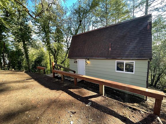 Parking area and driveway