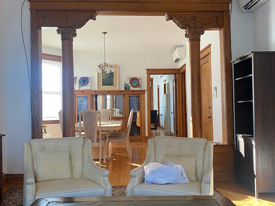 Living room looking into unit.