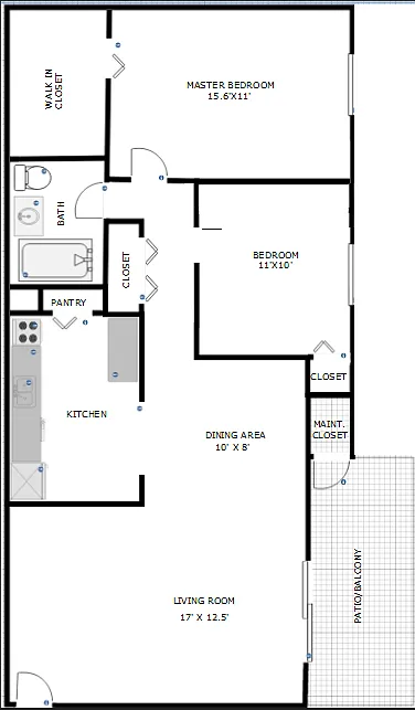 Floor plan The Sands