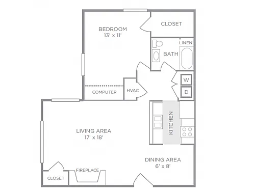 Floor plan The Willow (East)