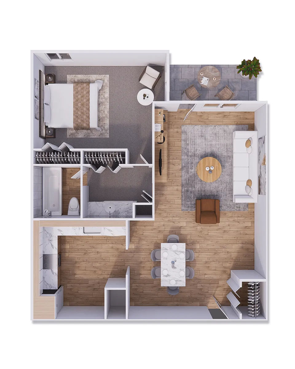 Floor plan East Mid A2